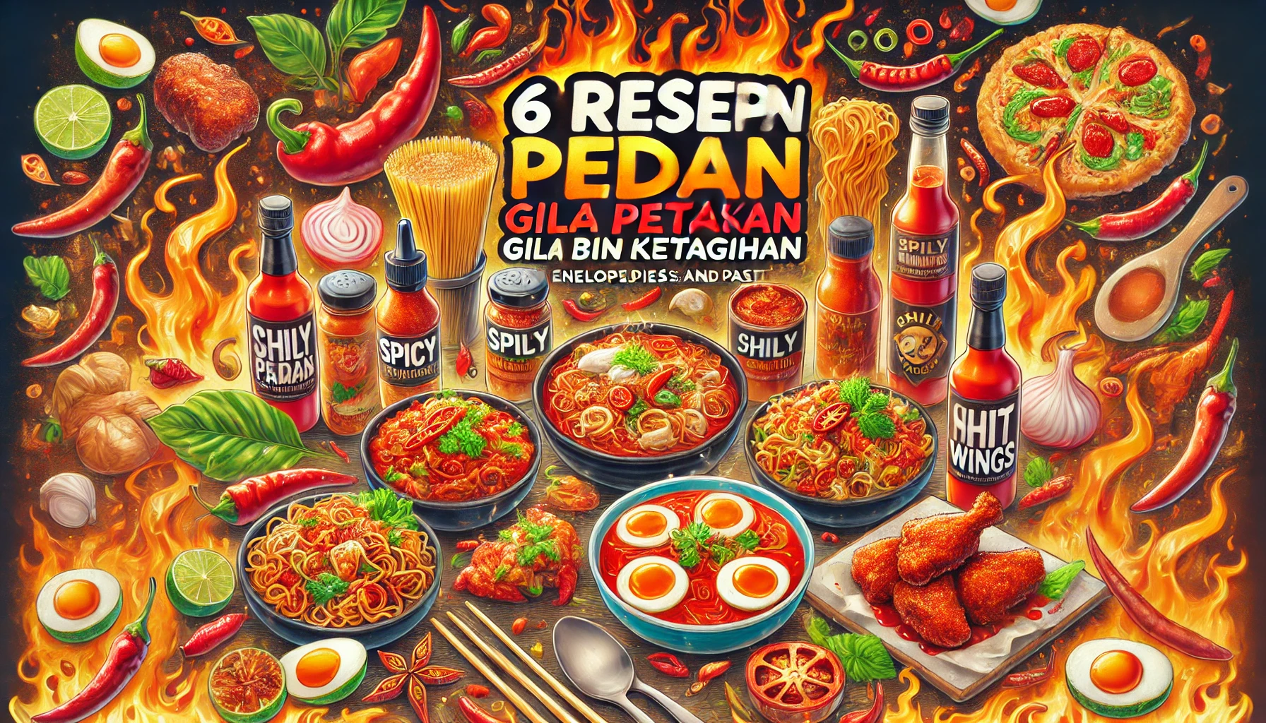 6 Resep Masakan Pedas Gila Bikin Ketagihan