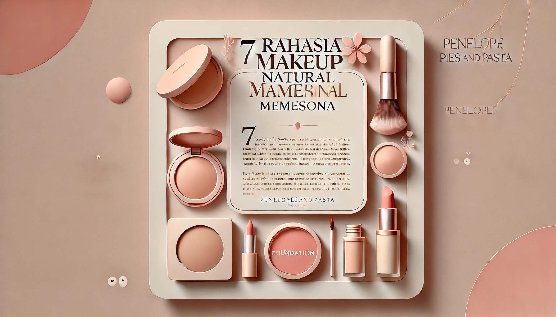 7 Rahasia Gaya Makeup Natural Mempesona