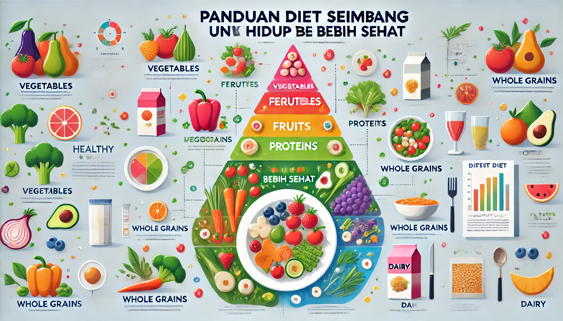 Panduan Diet Seimbang untuk Hidup Lebih Sehat