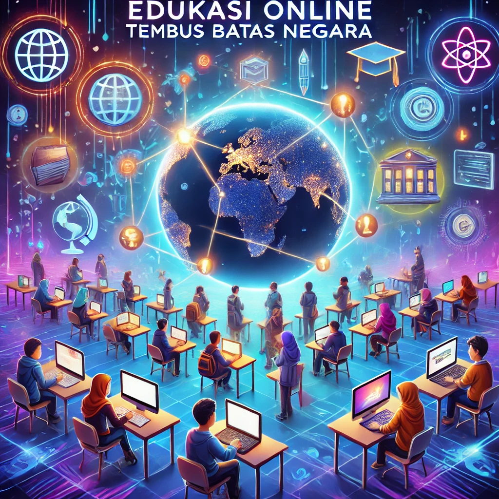Edukasi Online Tembus Batas Negara