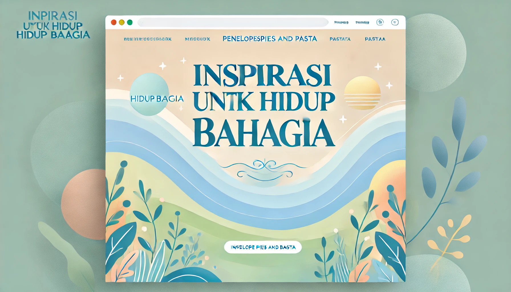 Inspirasi Untuk Hidup Bahagia