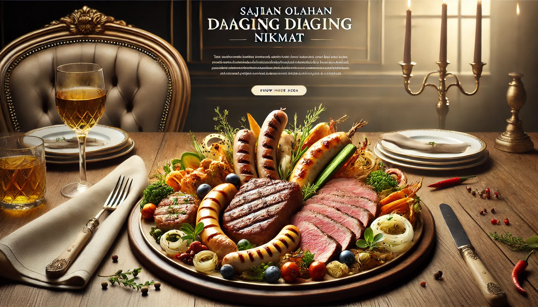 Sajian Olahan Daging Nikmat