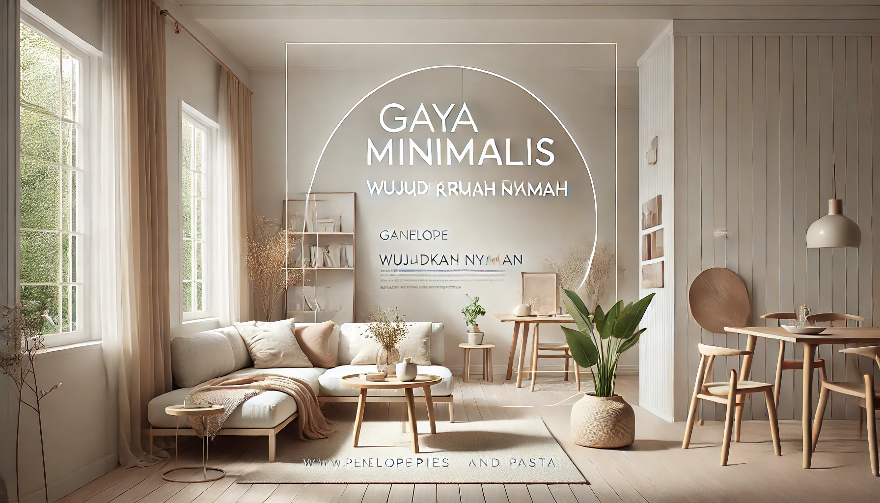 Gaya Minimalis Wujudkan Rumah Nyaman