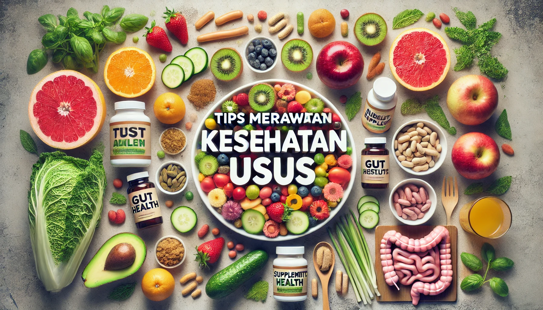 Tips Merawat Kesehatan Usus