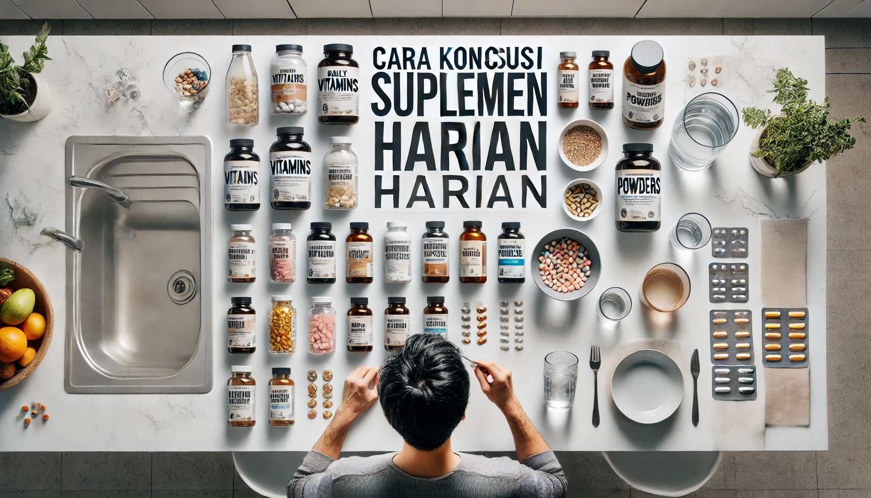 Cara Konsumsi Suplemen Harian