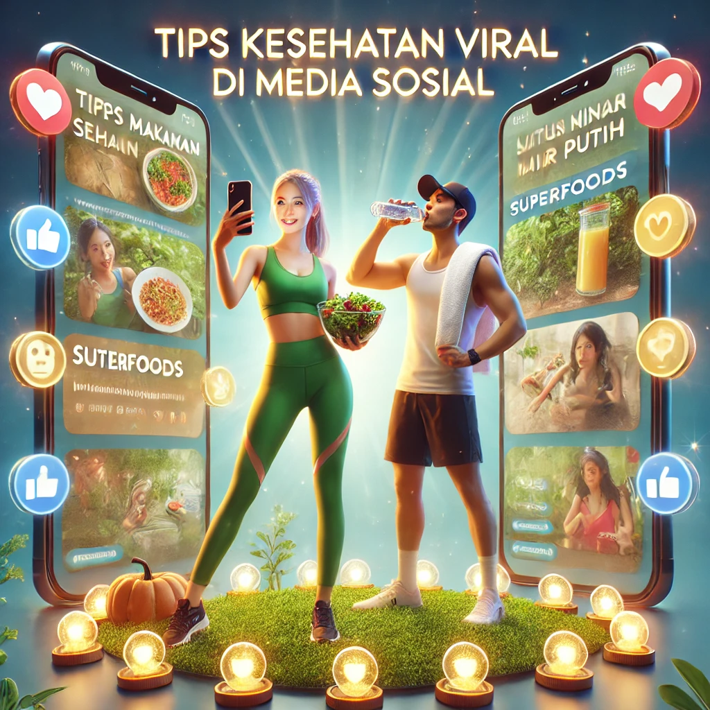 tips kesehatan viral di media sosial